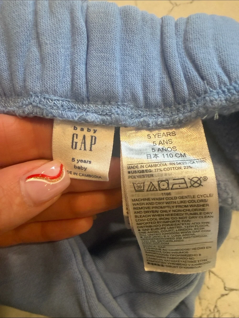 GAP Kids Light Blue Sweat Joggers